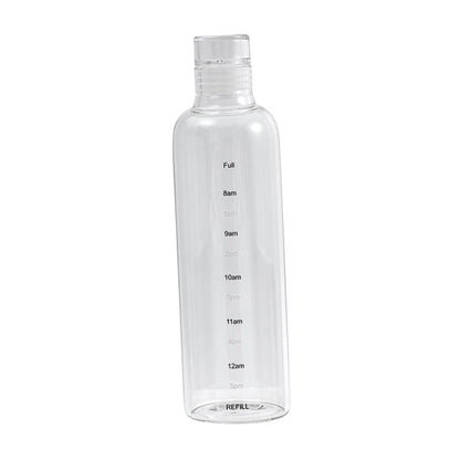 SWETRACE 1Set Water Bottle Transparent Portable and Anti-leakage for Home and Office Use 500Ml