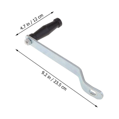 SWETRACE Sturdy and Durable Boat Winch Handle 1Pack with Zinc Plated and Black
