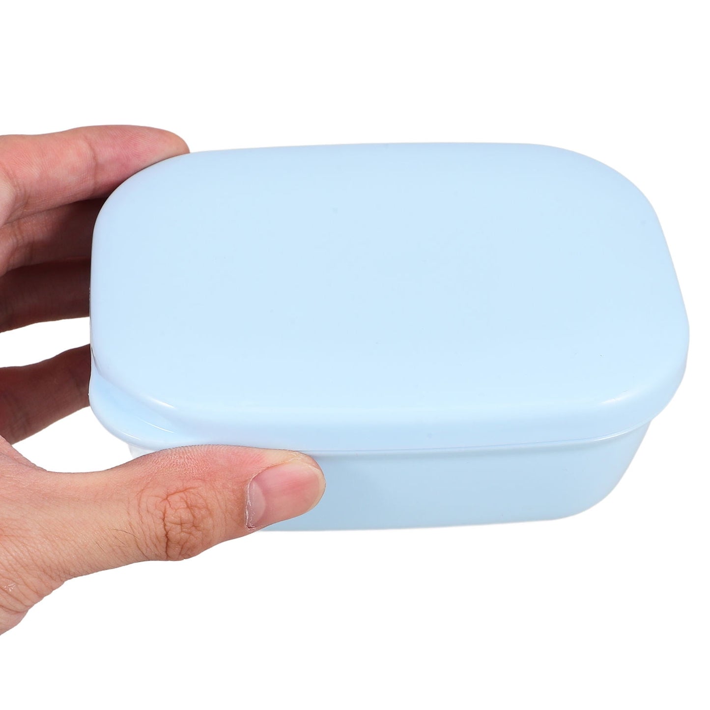 SWETRACE 1Pack -Blue ABS Waterproof Soap Holders for Men Women