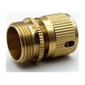 SWETRACE Water Hose Quick Disconnect 1Set Copper for Garden and RV 4.2x2.5x2.5Cm