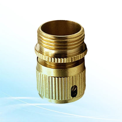 SWETRACE Water Hose Quick Disconnect 1Set Copper for Garden and RV 4.2x2.5x2.5Cm