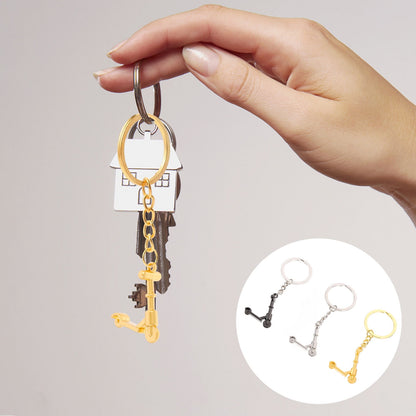 SWETRACE Mini Scooter Shaped Keychains 3Pcs Zinc Alloy Handbag Purse Car Decorations Christmas New Year
