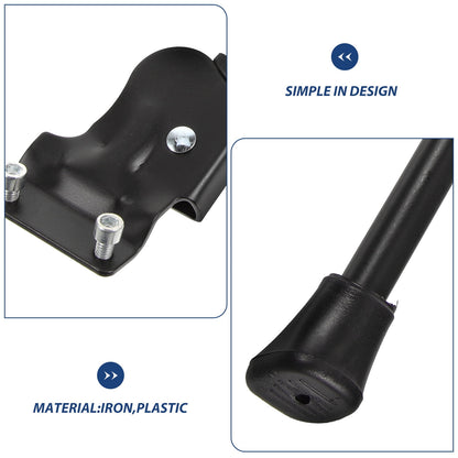 SWETRACE Bicycle Kickstands 1Pcs Stable Support and Quick Release for Mountain and Road Bikes in Black