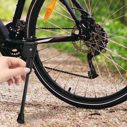 SWETRACE Bicycle Kickstands 1Pcs Stable Support and Quick Release for Mountain and Road Bikes in Black
