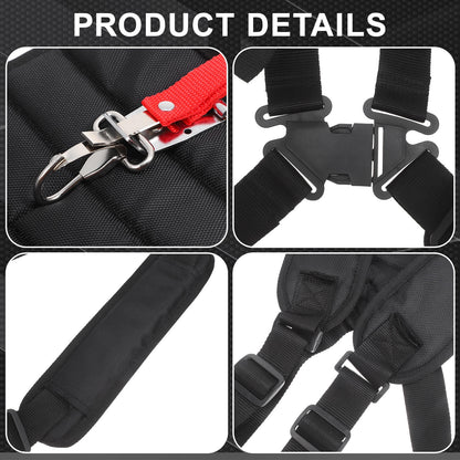 SWETRACE 1Pcs Universal Adjustable Strimmer Harness for Gardening and Outdoor Work 11.00X8.65X0.39in