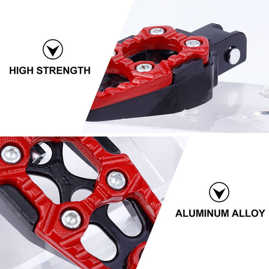 SWETRACE Aluminum Alloy Pedal Red 1 Pair