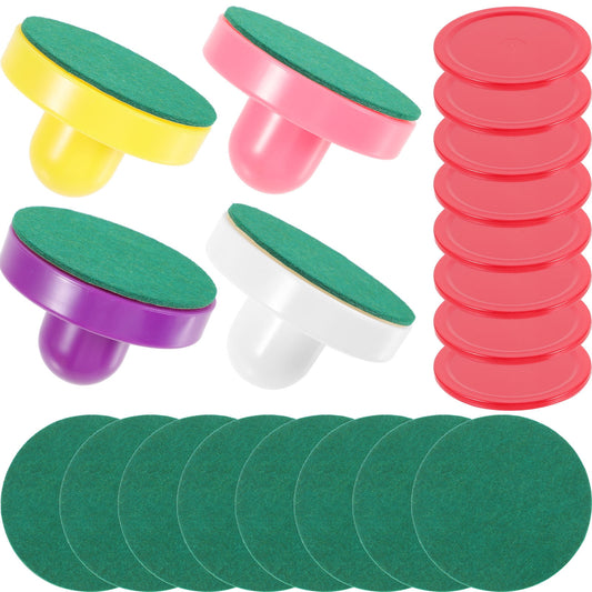 SWETRACE Hockey Accessories Lint White For Family Game Room 1 Set