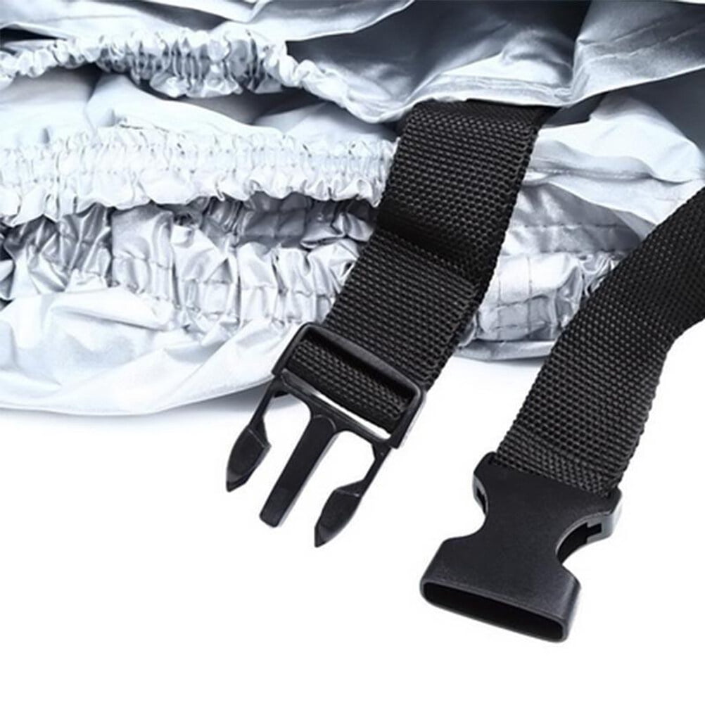 SWETRACE Motor Scooter Cover Waterproof Outdoor Motorbike Cover Silver 1Pcs