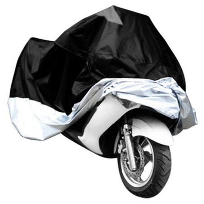 SWETRACE Motor Scooter Cover Waterproof Outdoor Motorbike Cover Silver 1Pcs