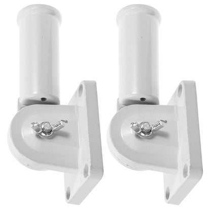 SWETRACE 2Pcs Adjustable Flag Pole Clamp for Truck and Outdoor Use 15x7cm