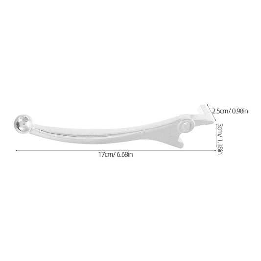 SWETRACE 4Pcs White Brake Handle for Scooters with Braking Control and Octagonal Shape