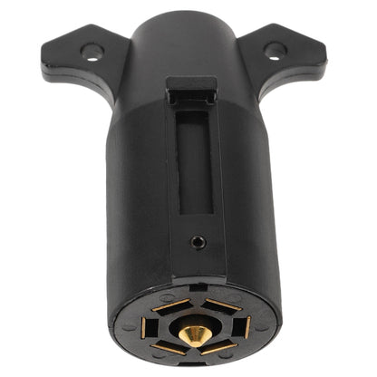 SWETRACE 1Set Trailer Connector Wire Plug 8.00X7.00X4.40CM for Trailer Wiring Harness in Black Color