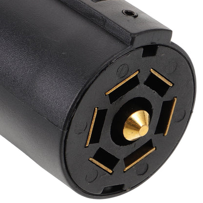 SWETRACE 1Set Trailer Connector Wire Plug 8.00X7.00X4.40CM for Trailer Wiring Harness in Black Color
