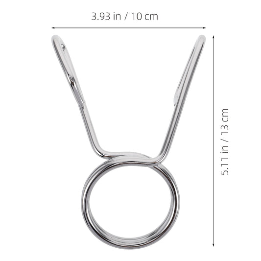 SWETRACE 1Pcs Silver Barbell Clamps for Gym Accessories and Fitness Equipment in Workout Sessions