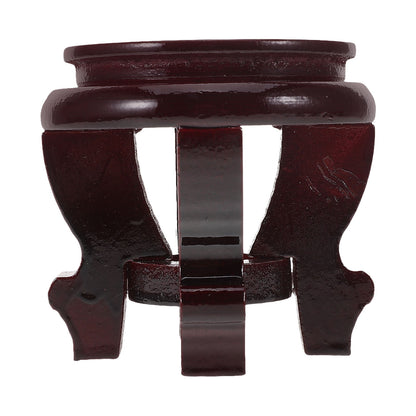 SWETRACE Indoor Flowerpot Stand Vase Display Stool Wood Brown Gardeners Living Room 1Pack