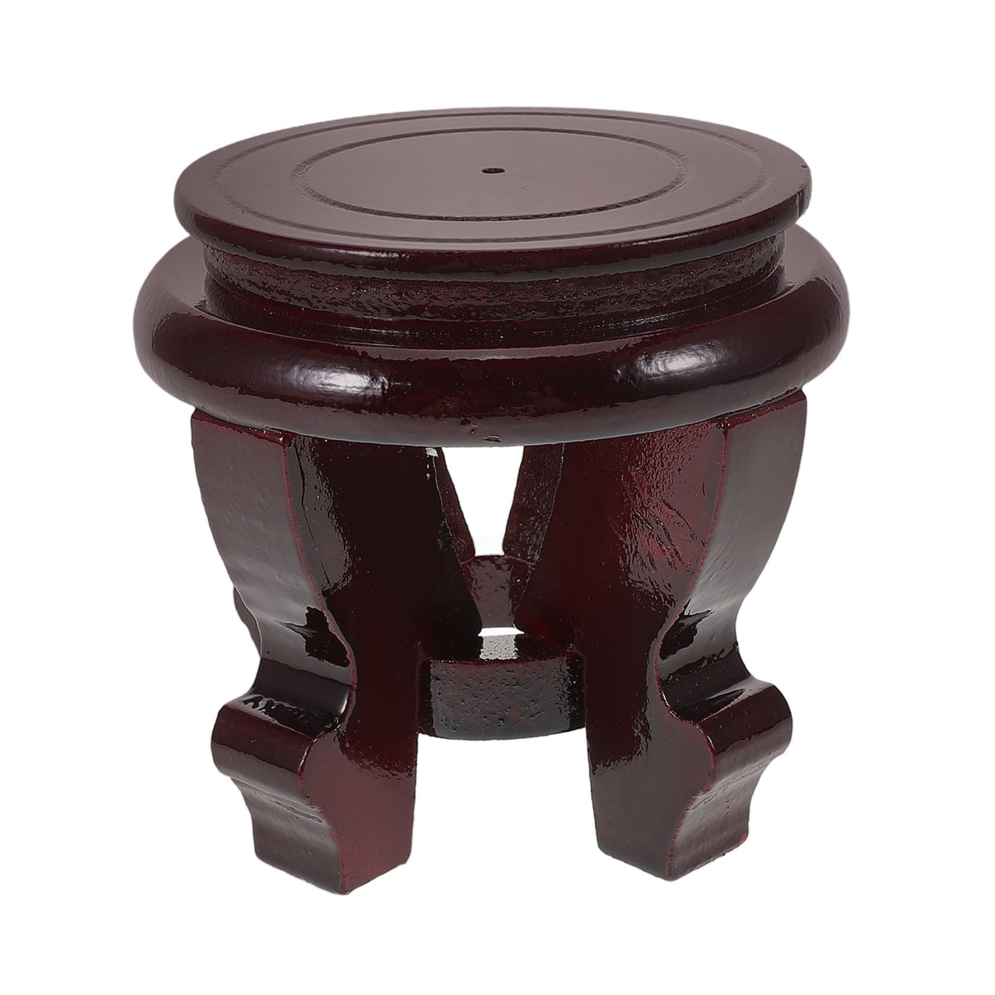 SWETRACE Indoor Flowerpot Stand Vase Display Stool Wood Brown Gardeners Living Room 1Pack