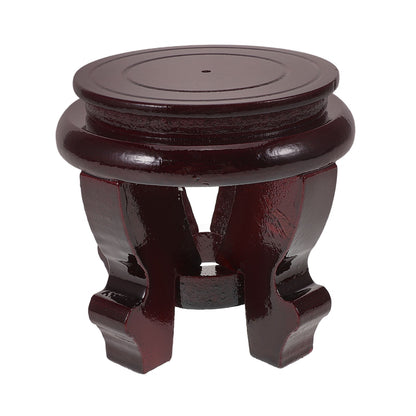 SWETRACE Indoor Flowerpot Stand Vase Display Stool Wood Brown Gardeners Living Room 1Pack