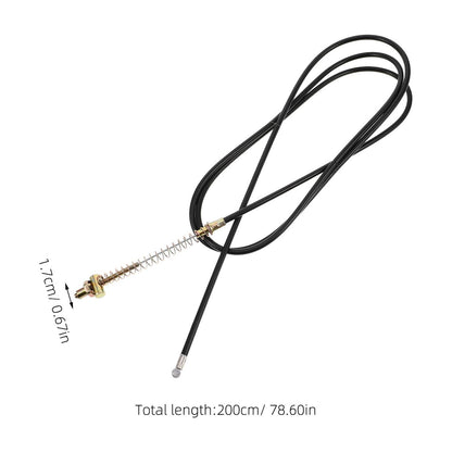 SWETRACE 1Pcs Black Steel Wire Bike Brake Cable for Mountain Bikes BMX Scooter Electric Tricycles 78.7x0.67x0.47in