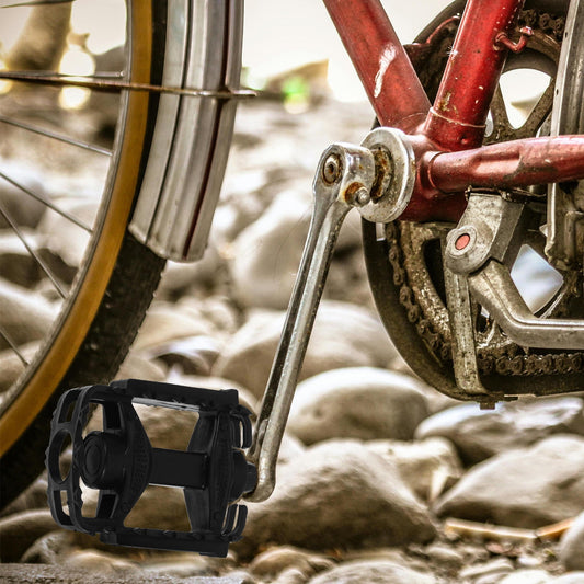 SWETRACE 1 Pair Outdoor Bike Pedals Stable Riding Fine Craft Design Black