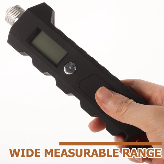 SWETRACE Truck Tire Pressure Gauge Long Bar Design Black 1Pcs