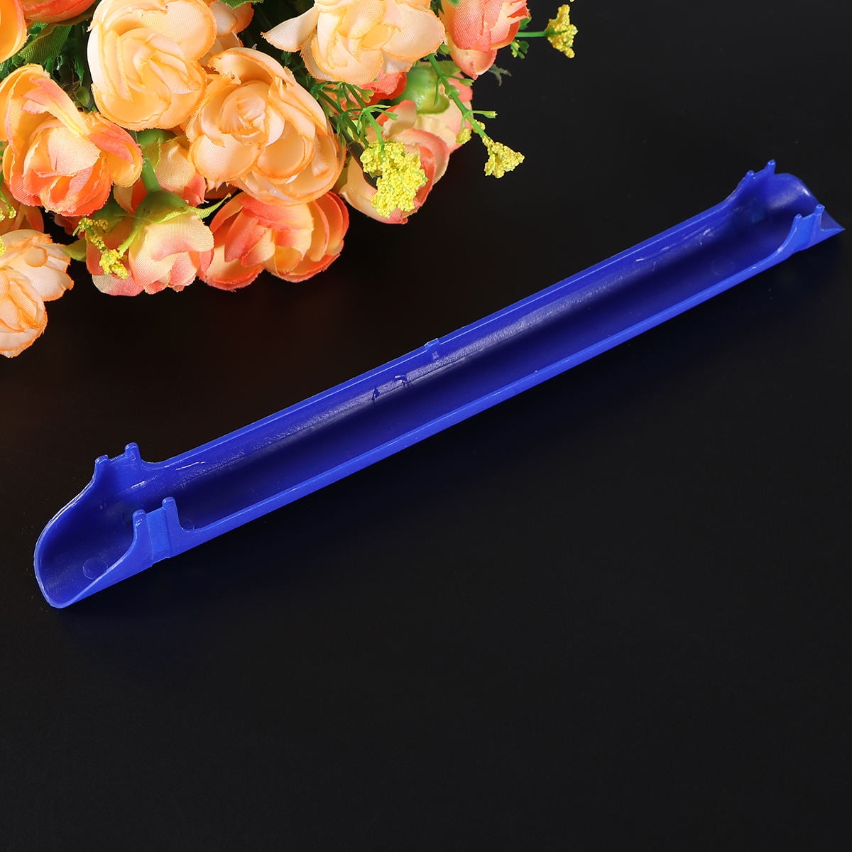 SWETRACE Bike Chain Cover 1Set Blue Rubber 11.1x0.8x0.01in for Easy Cleaning and Protection