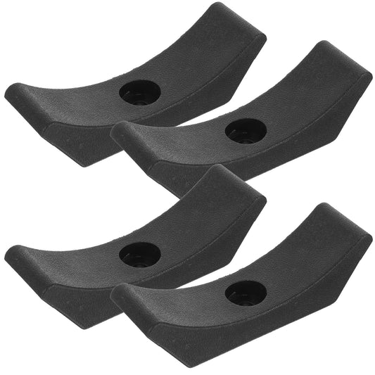 SWETRACE 4Pcs Small Dumbbell Rack Storage for Gym Accessories with Rectangular Shape and 15x5cm Size