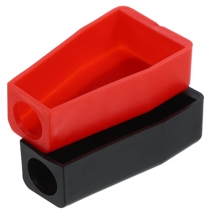 SWETRACE 2Pcs Red Battery Terminal Covers for Automotive Repair Terminal Blocks Connector Socket