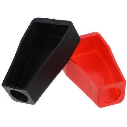 SWETRACE 2Pcs Red Battery Terminal Covers for Automotive Repair Terminal Blocks Connector Socket