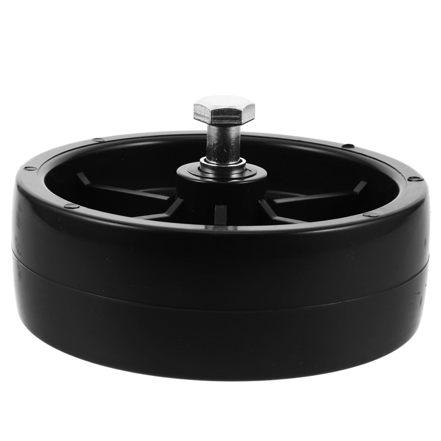 SWETRACE Stable Support Trailer Jack Wheel Replacement Black 1 Set