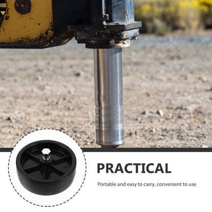 SWETRACE Stable Support Trailer Jack Wheel Replacement Black 1 Set