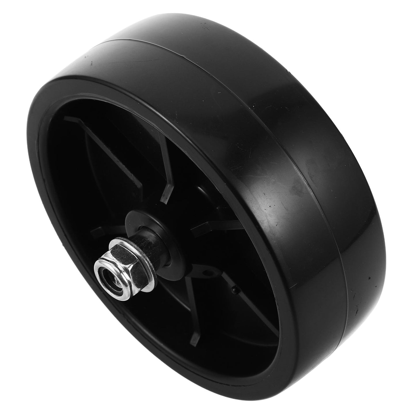SWETRACE Stable Support Trailer Jack Wheel Replacement Black 1 Set