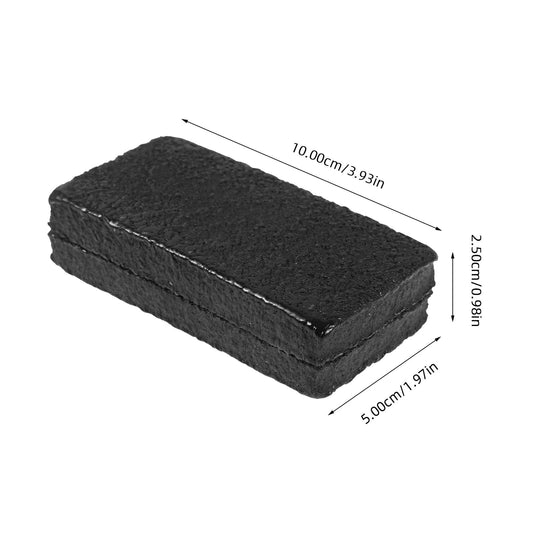 SWETRACE 1Set Racket Eraser Kneadable Eraser for Sports Paddle Cleaning Black Latex Material