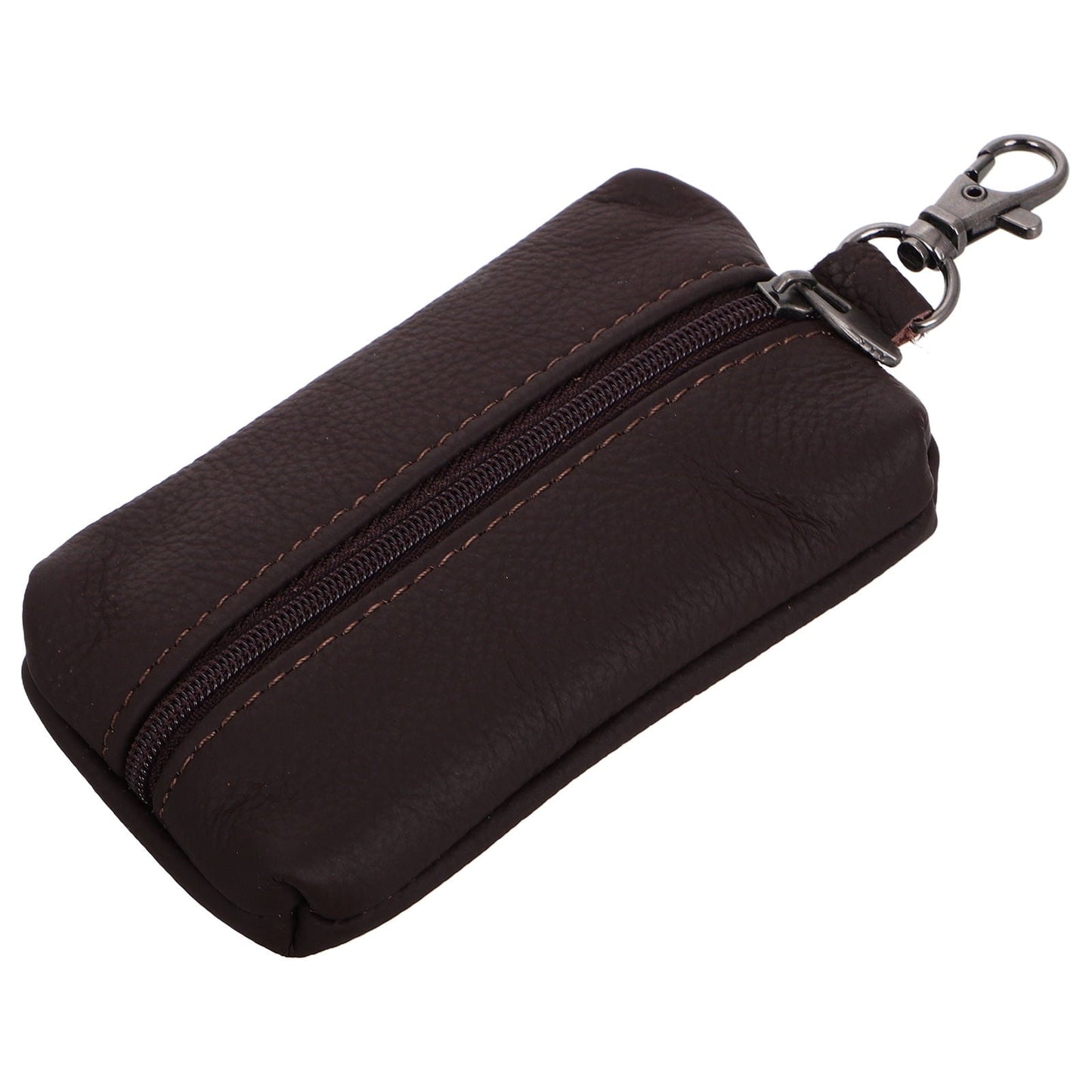 SWETRACE 1Pcs Keychain Card Holder Key Case Wallet with Wristlet and Coin Organizer for Men and Women