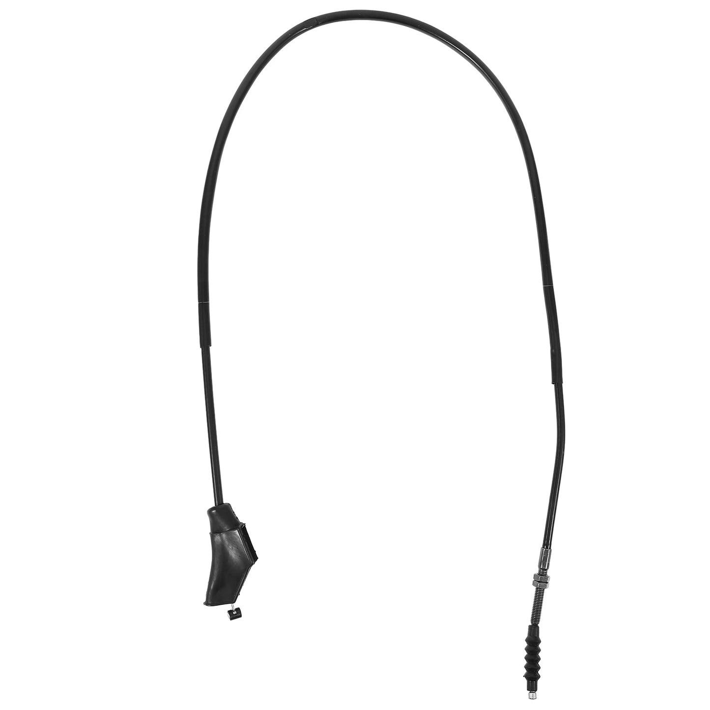 SWETRACE Motorcycle Clutch Cable Adjustable Black Stainless Steel 1 Pcs