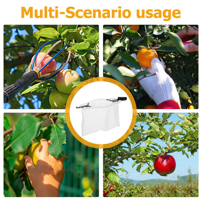 SWETRACE Fruit Picking Bags Portable Fruit Picker Accessory Black 1Pcs