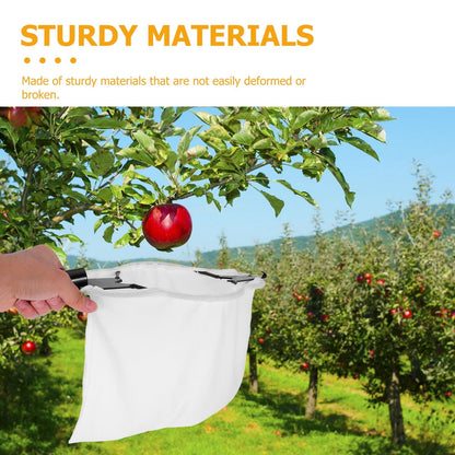 SWETRACE Fruit Picking Bags Portable Fruit Picker Accessory Black 1Pcs