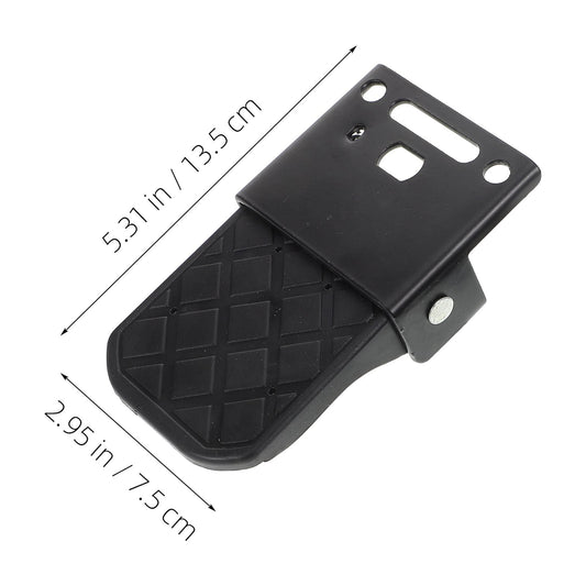 SWETRACE 1 Pair Electric Bike Accessories Folding Cycling Foot Pedals with Flat Shape for Daily Use