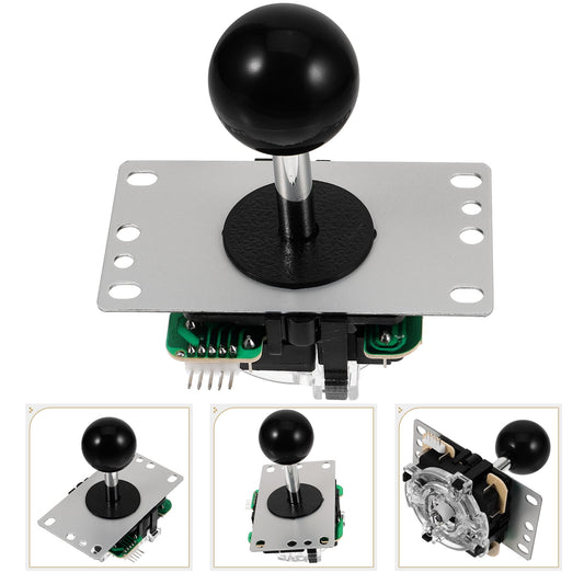 SWETRACE 1 Set Reusable Joystick Micro Switch Control for Gaming Arcade Use Black Color