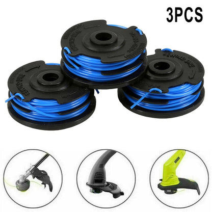 3 Pack For Homelite AC41RL3B autofeed dual .065" String Trimmer Spool Line 3PCS