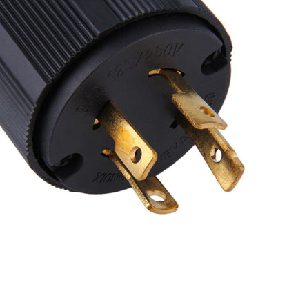 Locking Nema L14-30P Lock Plug 30A 125-250V 4 Prong For Generator Cord