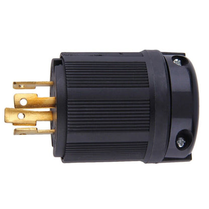 Locking Nema L14-30P Lock Plug 30A 125-250V 4 Prong For Generator Cord
