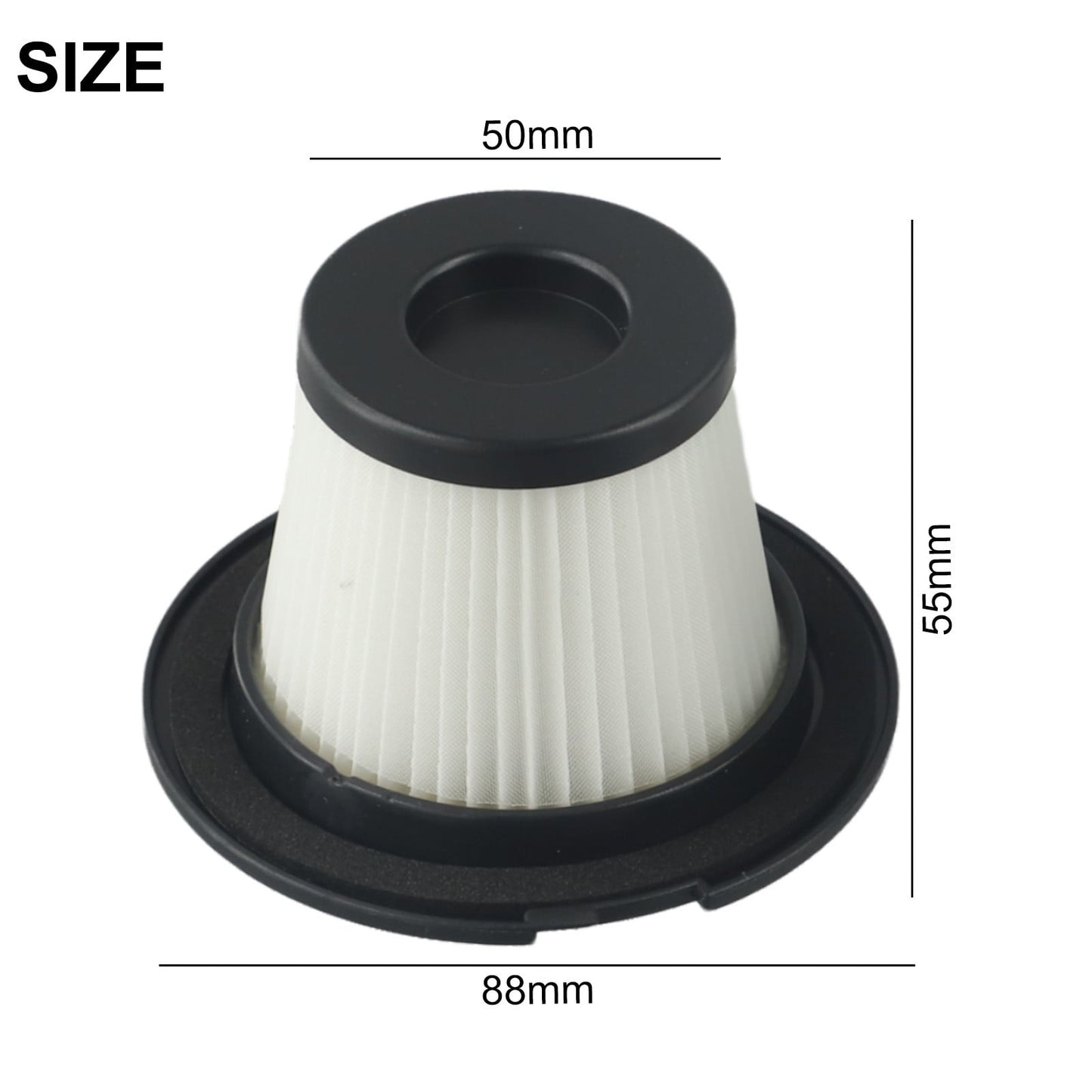 2pcs Replacement Filter Kit For Klarstein Clean 4G Silent 10033762/10033763 Vacuum Cleaner Replacement Robot Sweeper Spare Part Laisenwei