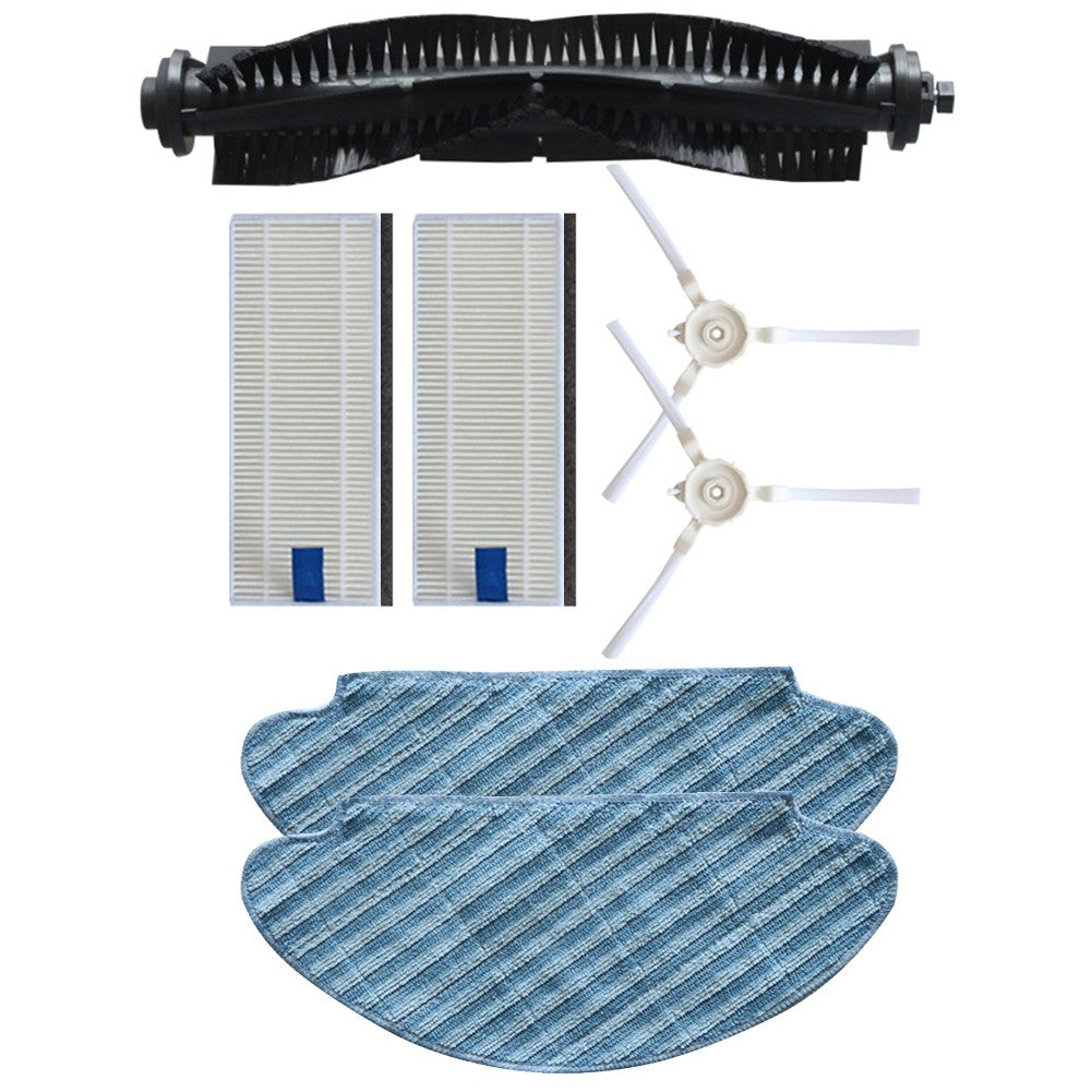 Vacuum Cleaner Mop Cloth Brush For Tefal Explorer Serie 20 40 RG6825 Robotic Replacement Sweeper Spare Part For Home Laisenwei