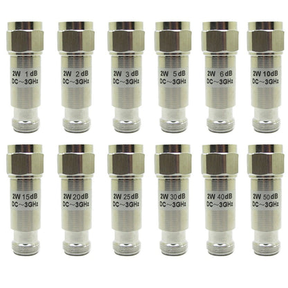 Mini Rf Coaxial Attenuator 2W 1Db-40Db N Type Male To Female Dc-3.0Ghz 50 Ohm Power Tools Accessories 20Db Smile Home 20Db