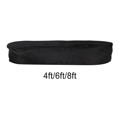 4Ft/6Ft/8Ft Bathtub Cover Pool Hot Tub Cover Oval Reservoir Ice Bath Cover Tank Cover Oxford Cloth Waterproof Tank Pool Cover 8Ft 8'