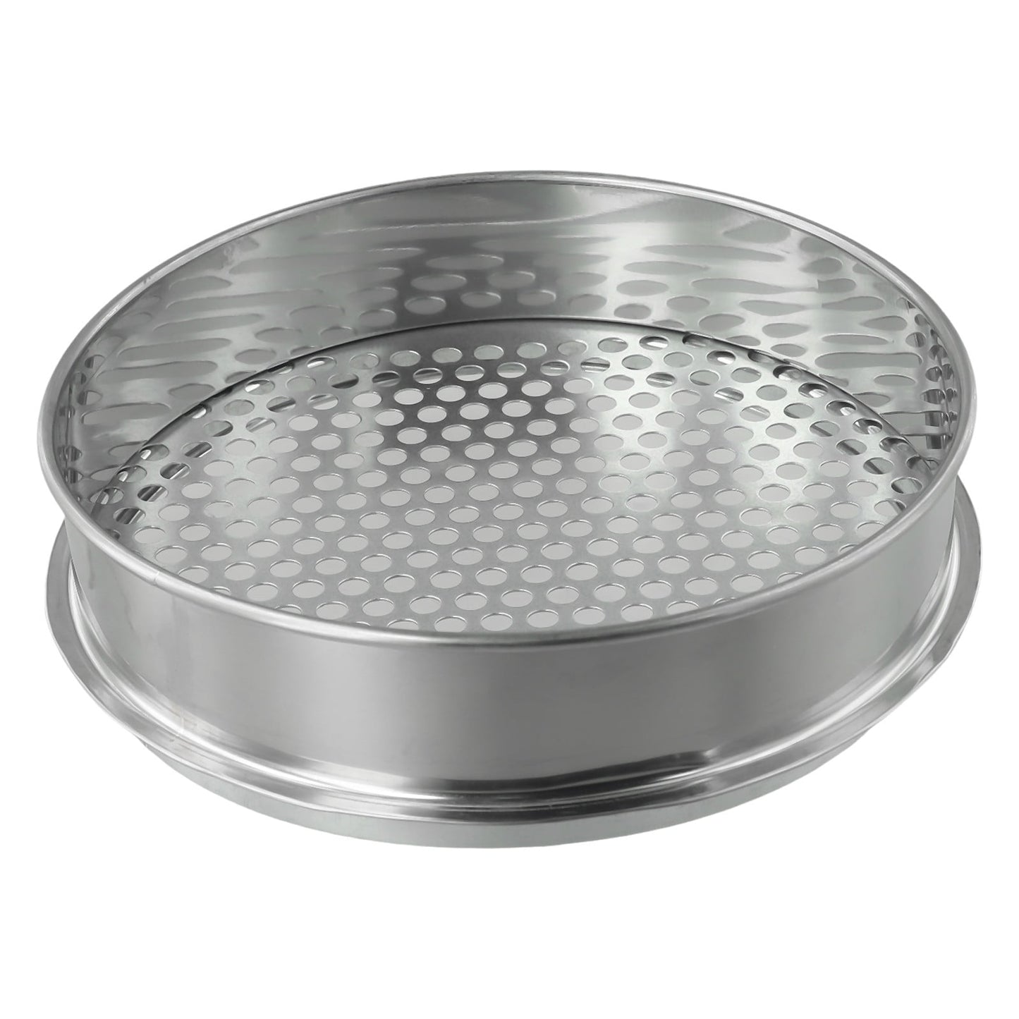 Arkzeo 6/7/12Mm Strainers Mesh Sieve Round Hole Garden Soil Sieve Filter Shakers Fruit Filter Sieve Strainer Sifter Round Hole 7mm