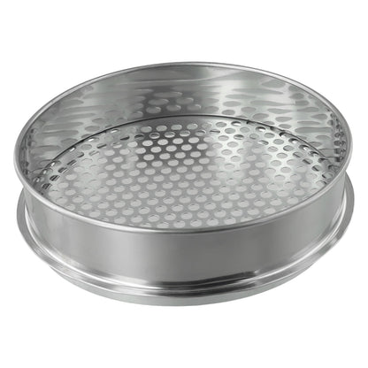 Arkzeo 6/7/12Mm Strainers Mesh Sieve Round Hole Garden Soil Sieve Filter Shakers Fruit Filter Sieve Strainer Sifter Round Hole 7mm
