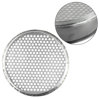 Arkzeo 6/7/12Mm Strainers Mesh Sieve Round Hole Garden Soil Sieve Filter Shakers Fruit Filter Sieve Strainer Sifter Round Hole 7mm
