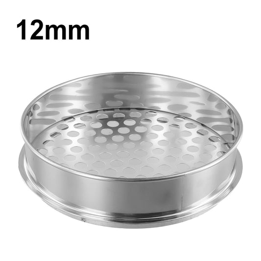 Arkzeo 6/7/12Mm Strainers Mesh Sieve Round Hole Garden Soil Sieve Filter Shakers Fruit Filter Sieve Strainer Sifter Round Hole 7mm Round Hole 12mm