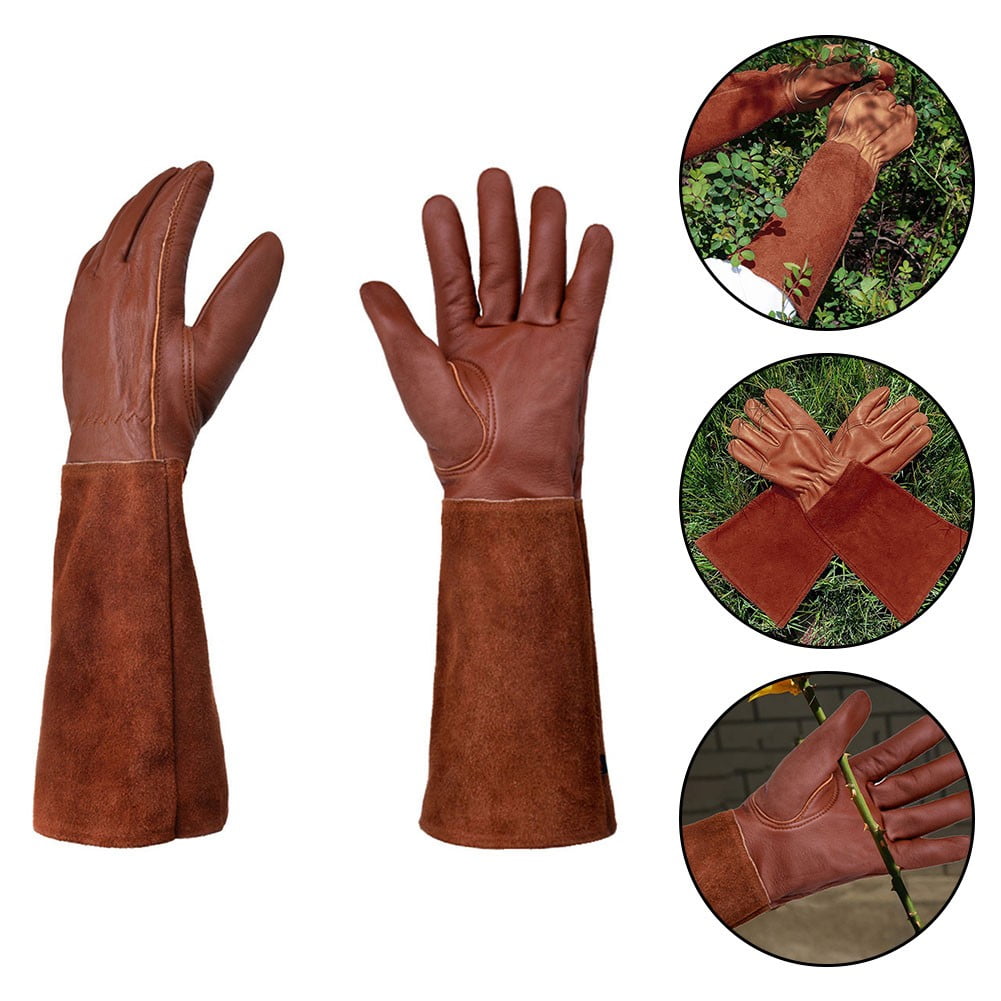 Rose Pruning Thorn-Proof Gardening Gloves with Forearm Protection for Men and Wo XL
